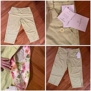 Liz Claiborne Petite Pant - Lime Green